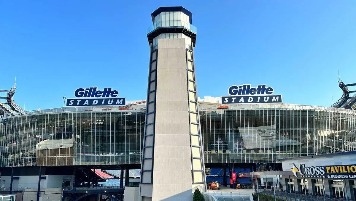 Maják na Gillette Stadium